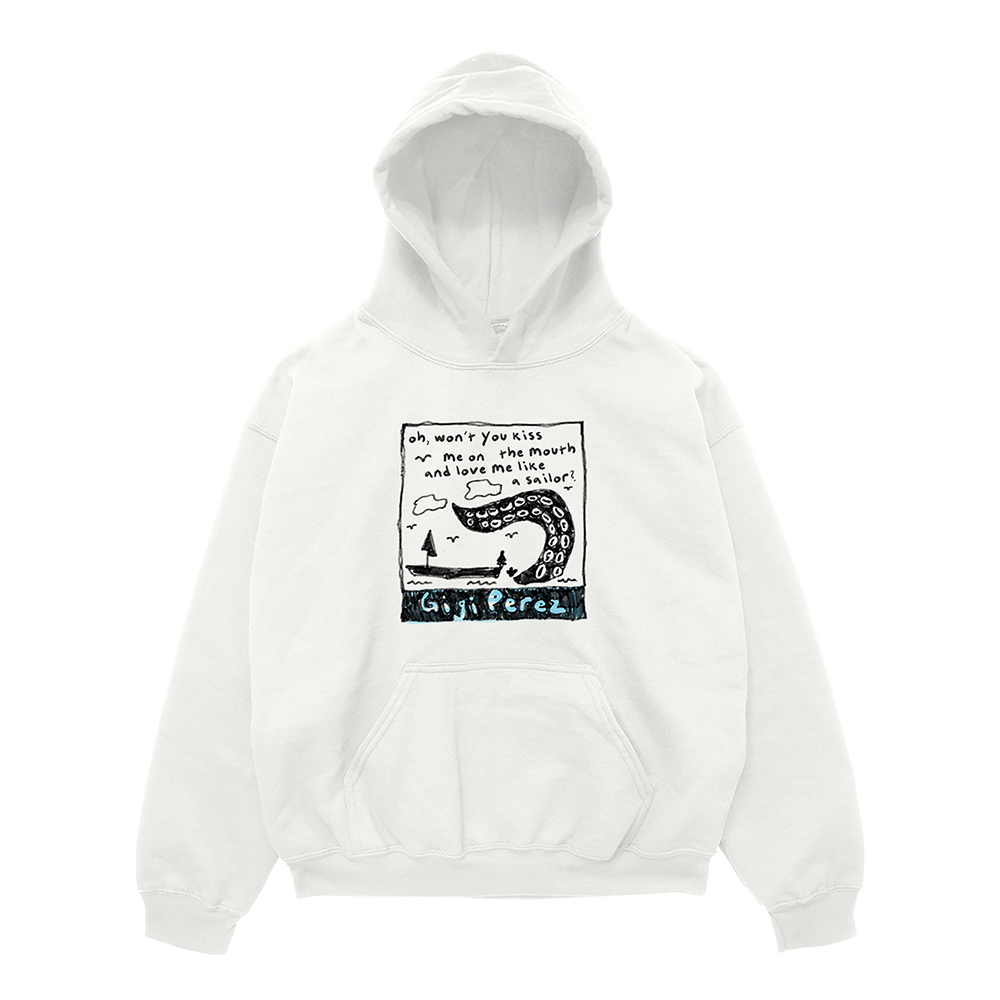 Gigi Perez Sailor Song Tour White Hoodie